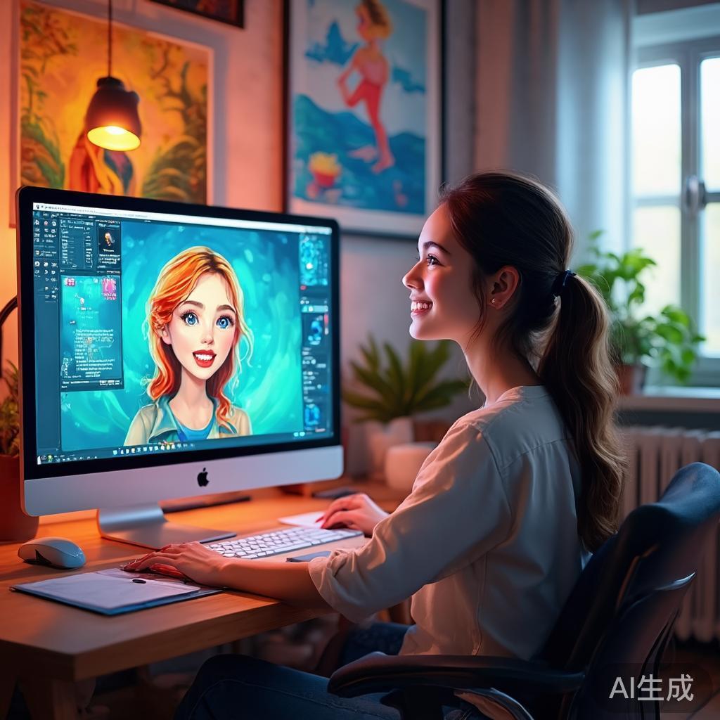 腾讯AI绘画免费资源下载教程:轻松上手AI艺术创作
