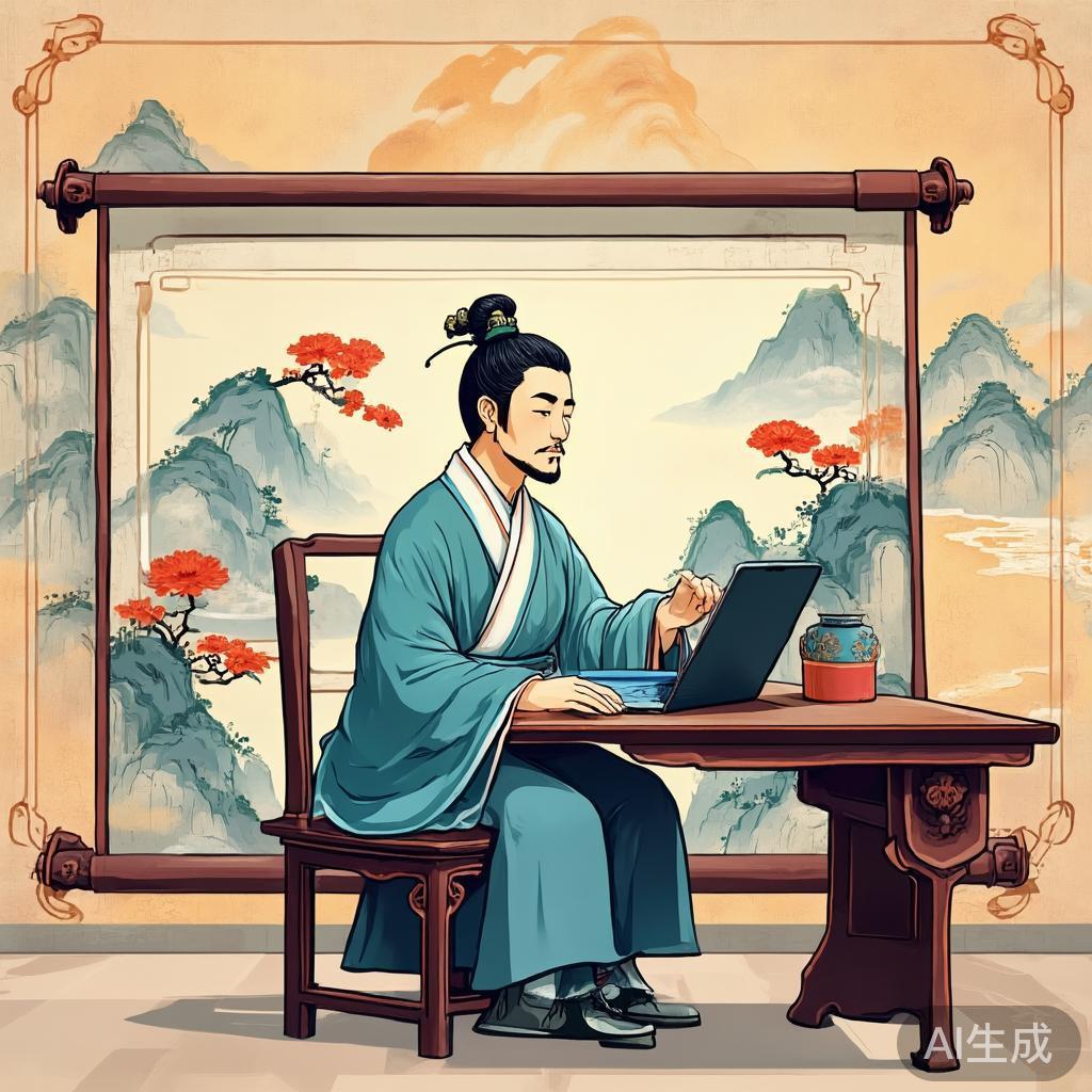 AI古风插画教程:传承中国传统美学