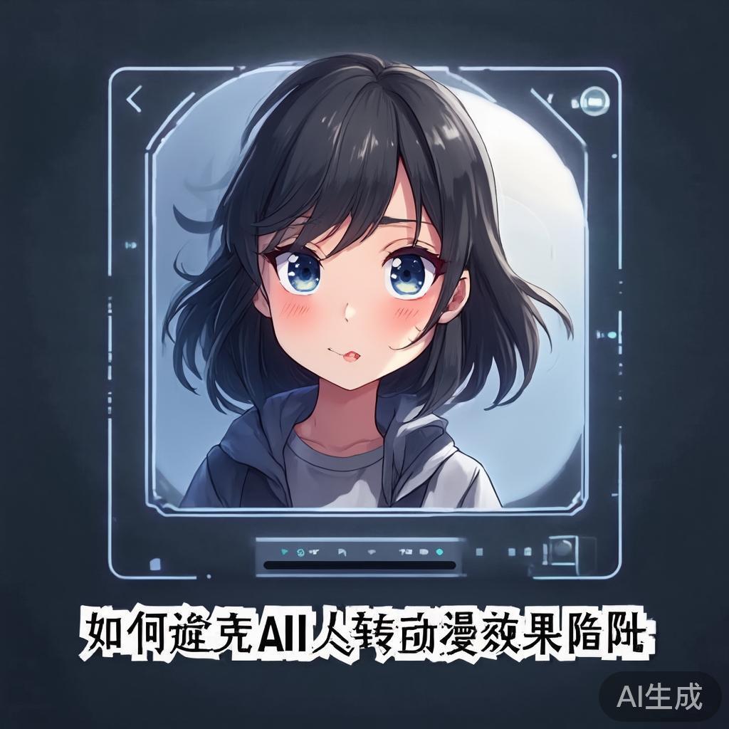 AI真人转动漫效果如何避坑