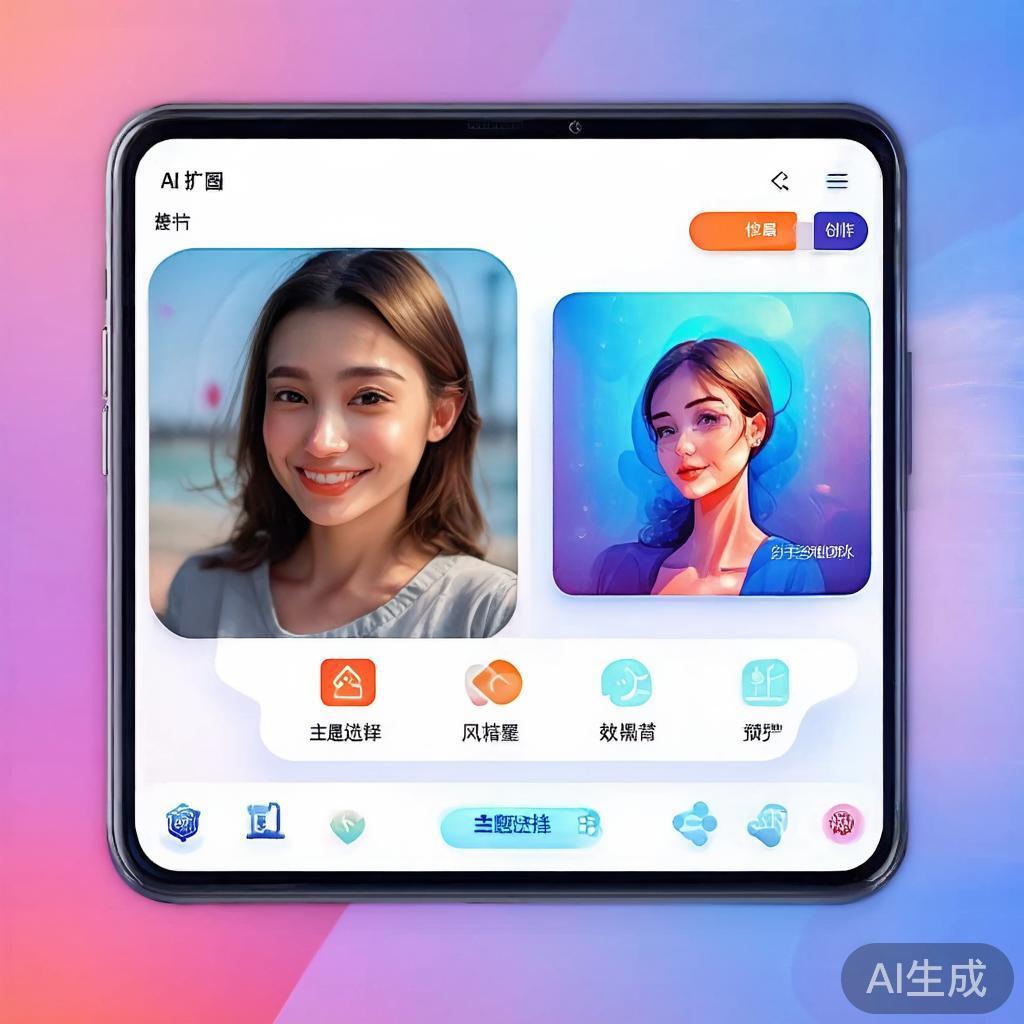 AI扩图怎么用?亲测修复模糊照片