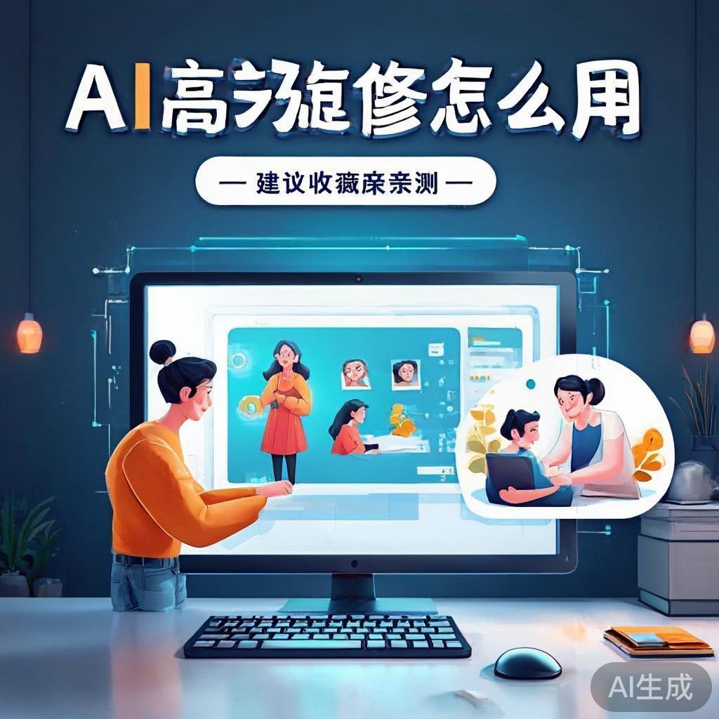 AI高清修复怎么用，建议收藏亲测