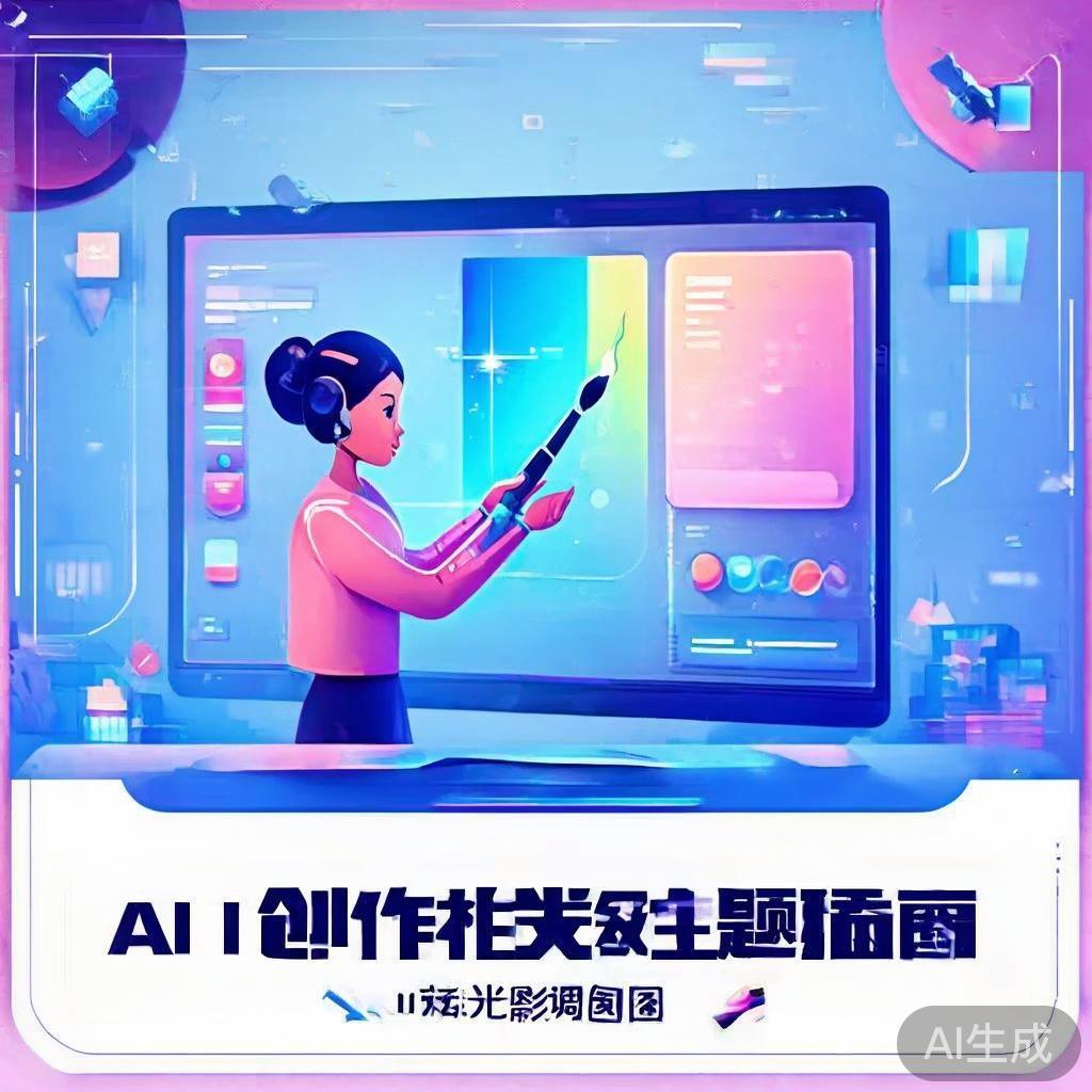 AI插画保姆级光影调色教程
